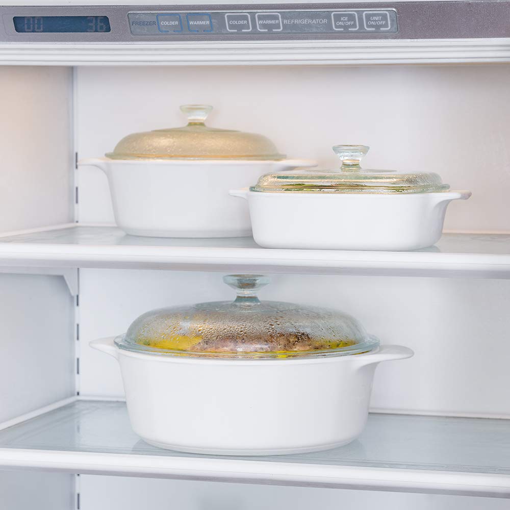CORNING WARE A-18 ロースター 26x22x6cm Amazon.co.jp: (2.25L, ROUND) - CorningWare Dimensions Round